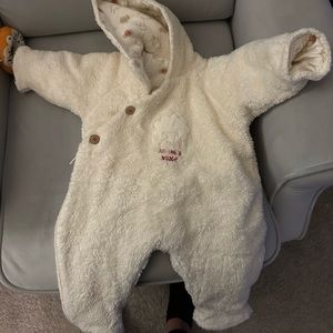 Vintage baby snowsuit